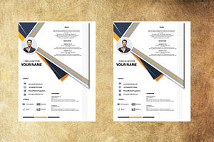 Resume Template Modern