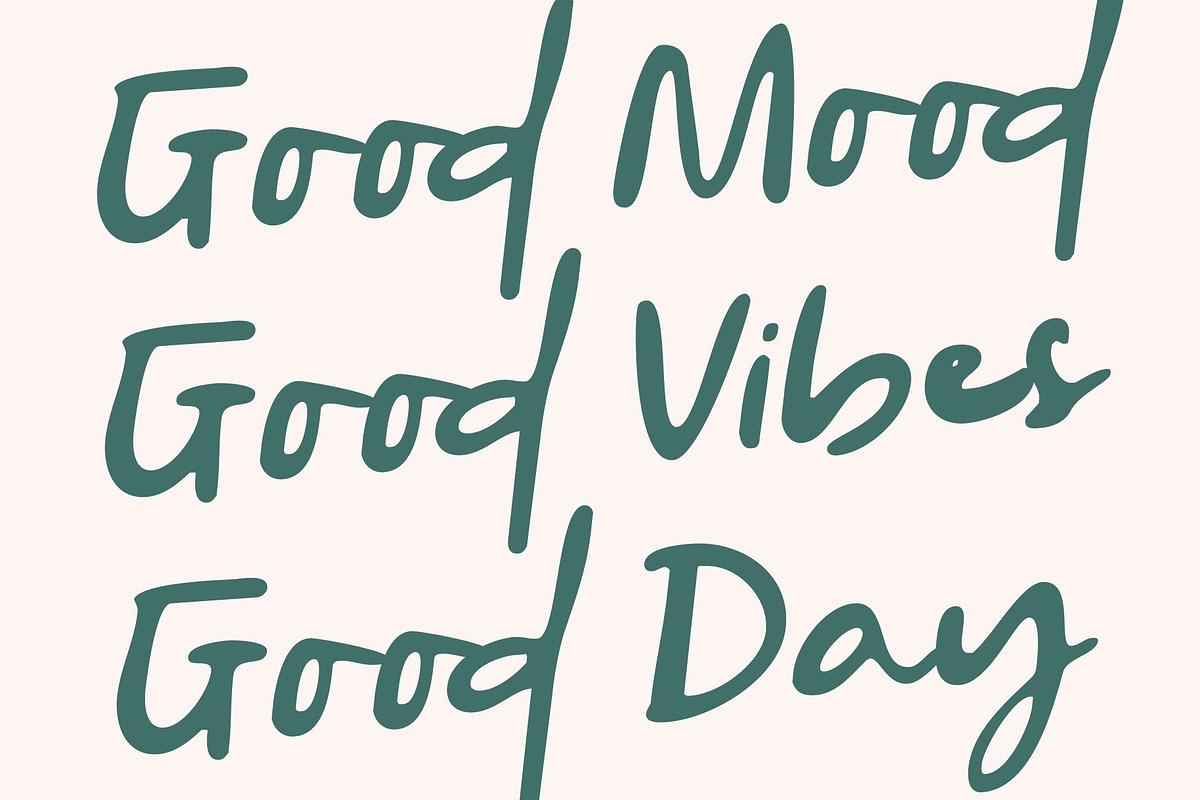 Sandra Drawn, a Script Font by Craft Supply Co. (Photo 3 of 8)