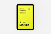 Tablet Device Screen Mockup, a Product Mockup by graphypix (Thumbnail 1 of 4)