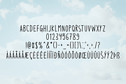 Sky Glow Typeface, a Handwritten Font by Seemly Fonts (Thumbnail 6 of 6)