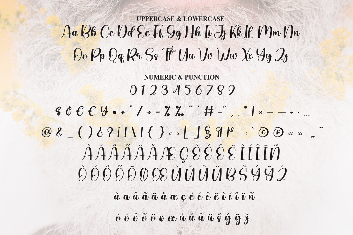 Beardsons | Script Font, a Handwritten Font by Scratchones (Photo 7 of 8)