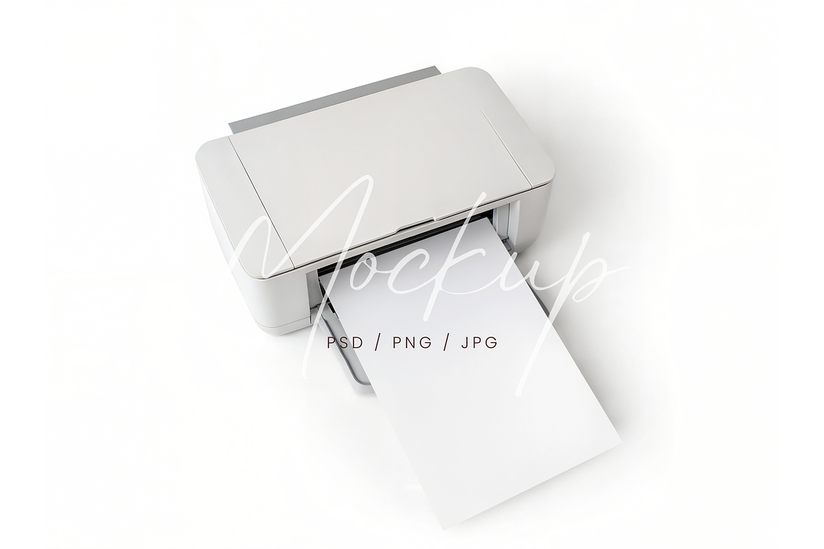 Professional Printer Mockup, a Product Mockup by TatiMockup (Photo 1 of 4)