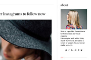 Silver Tumblr Theme, a Websites & App Template by Themelantic (Thumbnail 4 of 5)