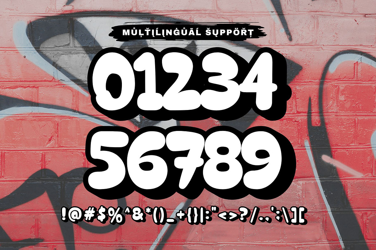 Graffiti Bomerang - Graffiti Font, a Font by Nirmana Visual (Photo 5 of 7)