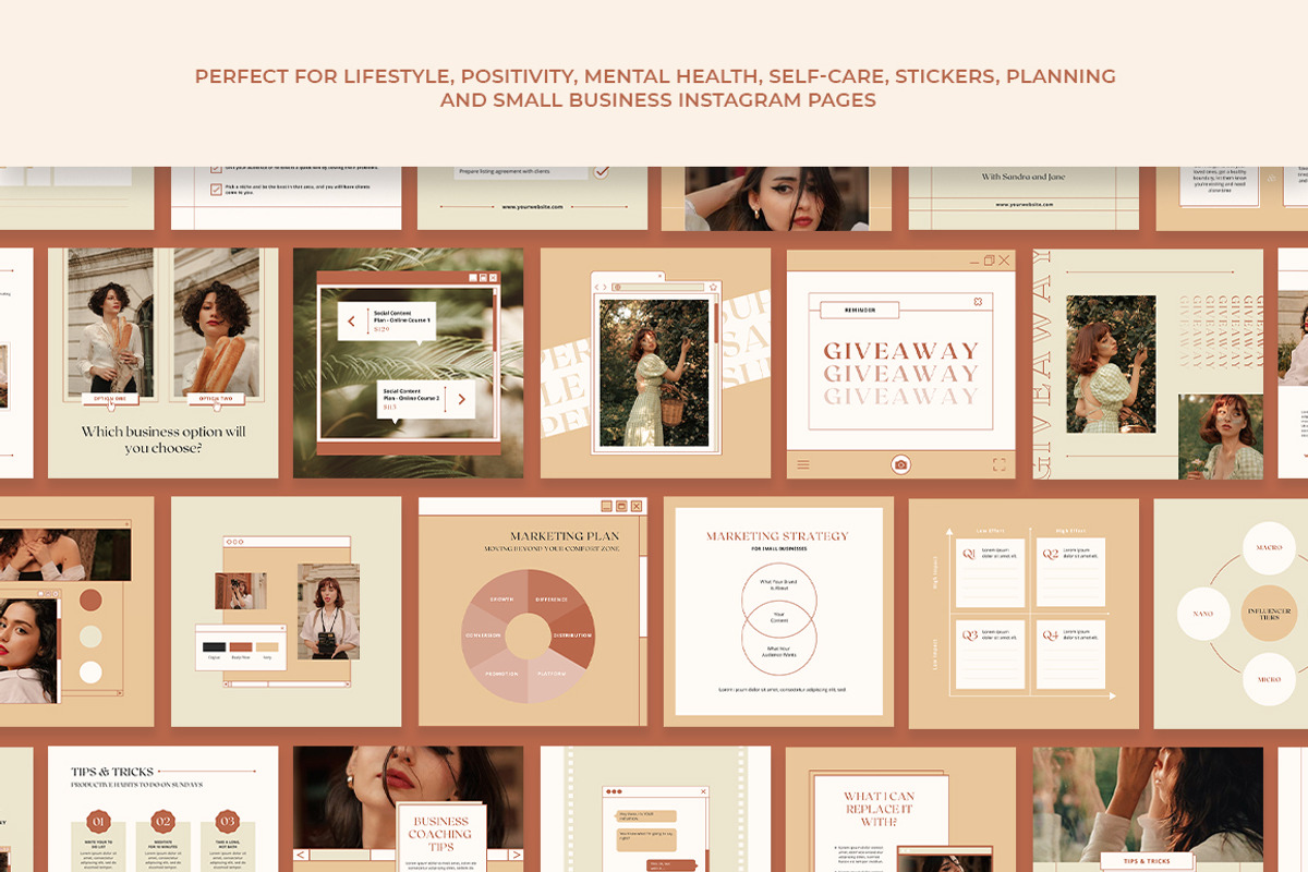 Instagram Post Templates – Canva, a Social Media Template by Eesome Design Studio (Photo 3 of 8)