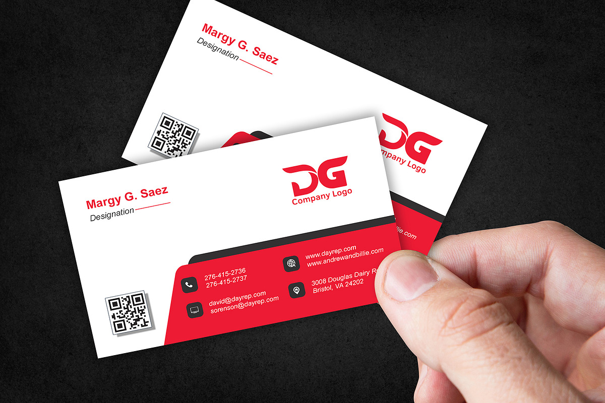 Hair Stylist Business Card Template preview 4