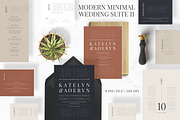 Modern Minimal Wedding Suite, an Invitation Template by Azka Creative (Thumbnail 1 of 5)