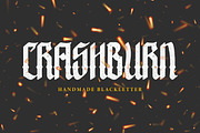 Crashburn | Blackletter Font, a Blackletter Font by yellowline (Thumbnail 1 of 7)