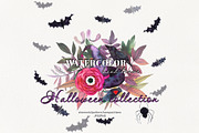 Watercolor set Halloween сollection, a Decorative Illustration by Art AleshkaK (Thumbnail 1 of 3)