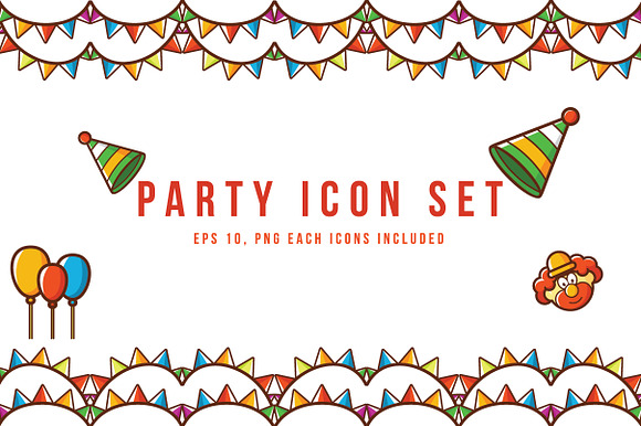 Party Vector Icons