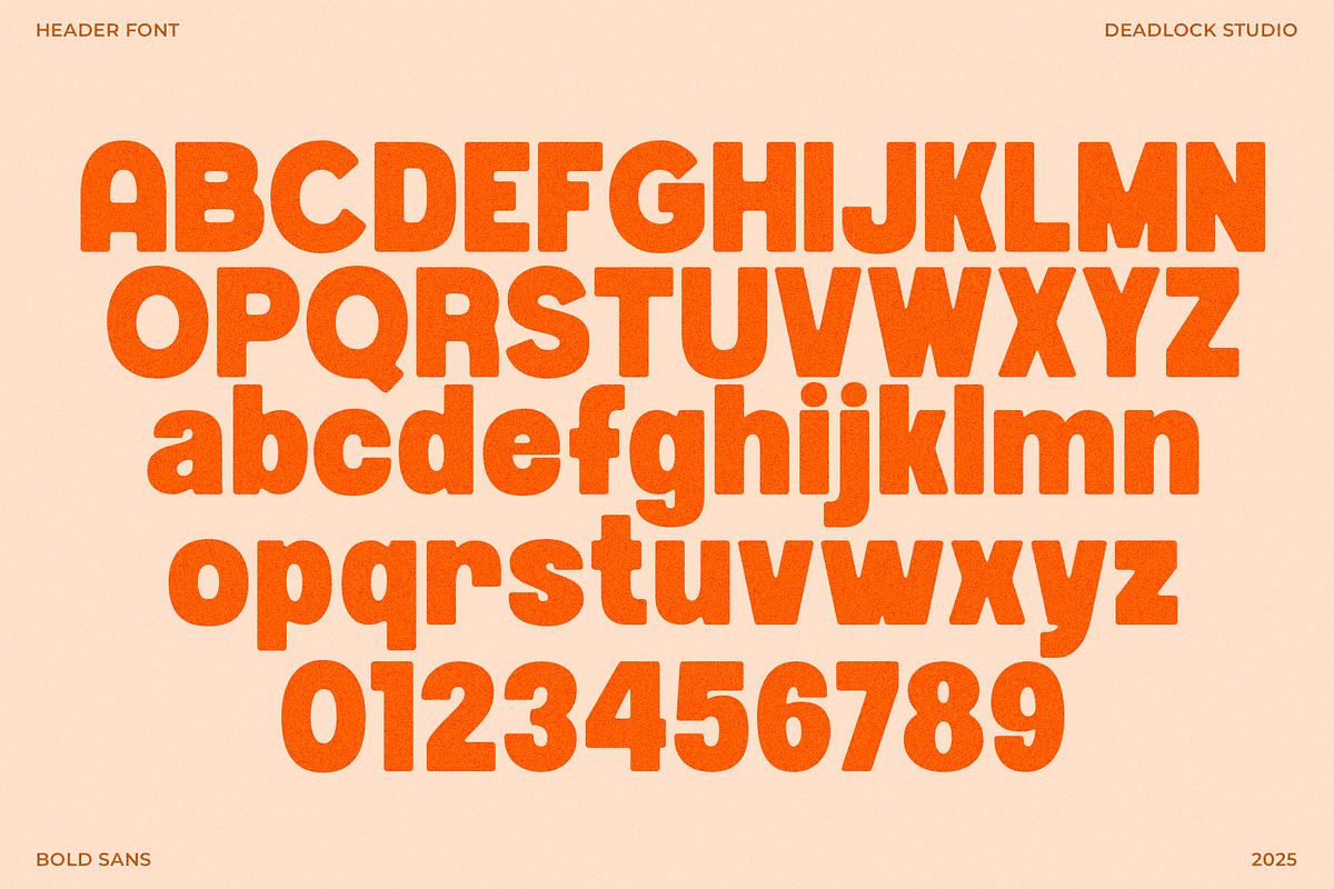 Urban Grind! Poster Font!, a Sans Serif Font by deadlock studio (Photo 6 of 9)