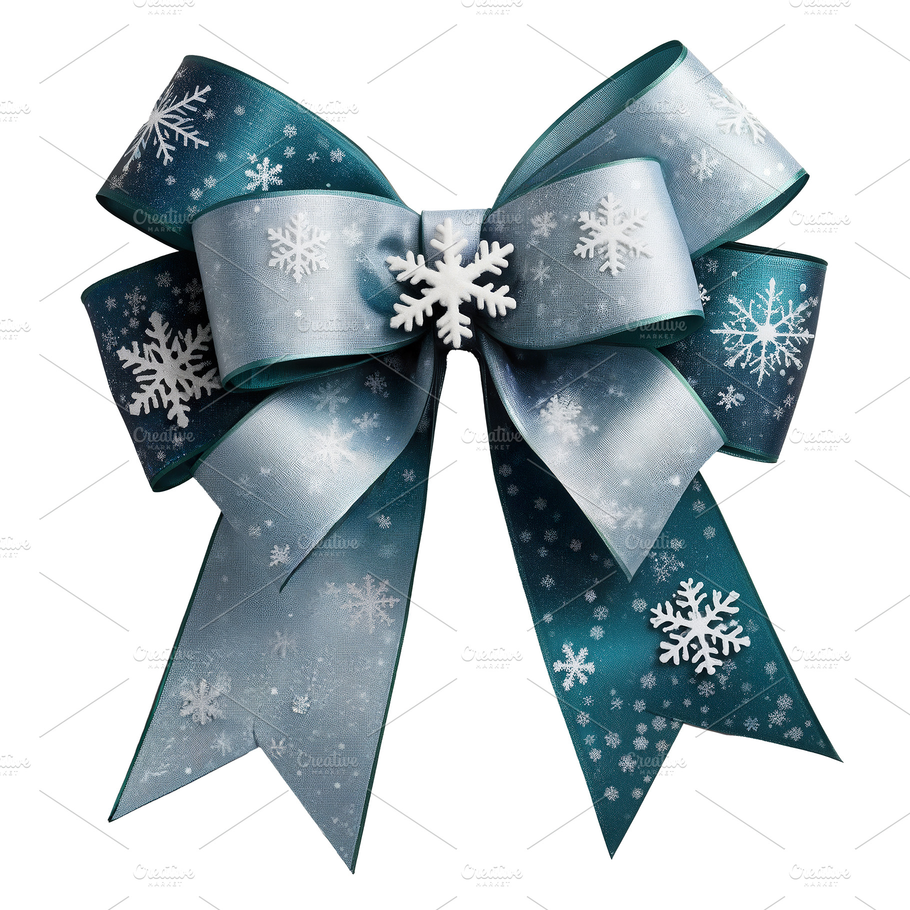 xmas ribbon bow, a Holiday Photo by itakdalee