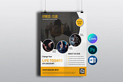 Flyer For Fitness Club-V361, a Flyer Template by Template Shop (Thumbnail 1 of 2)