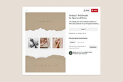 Paper and Film Social Kit, a Social Media Template by Sparrow & Snow (Thumbnail 9 of 12)