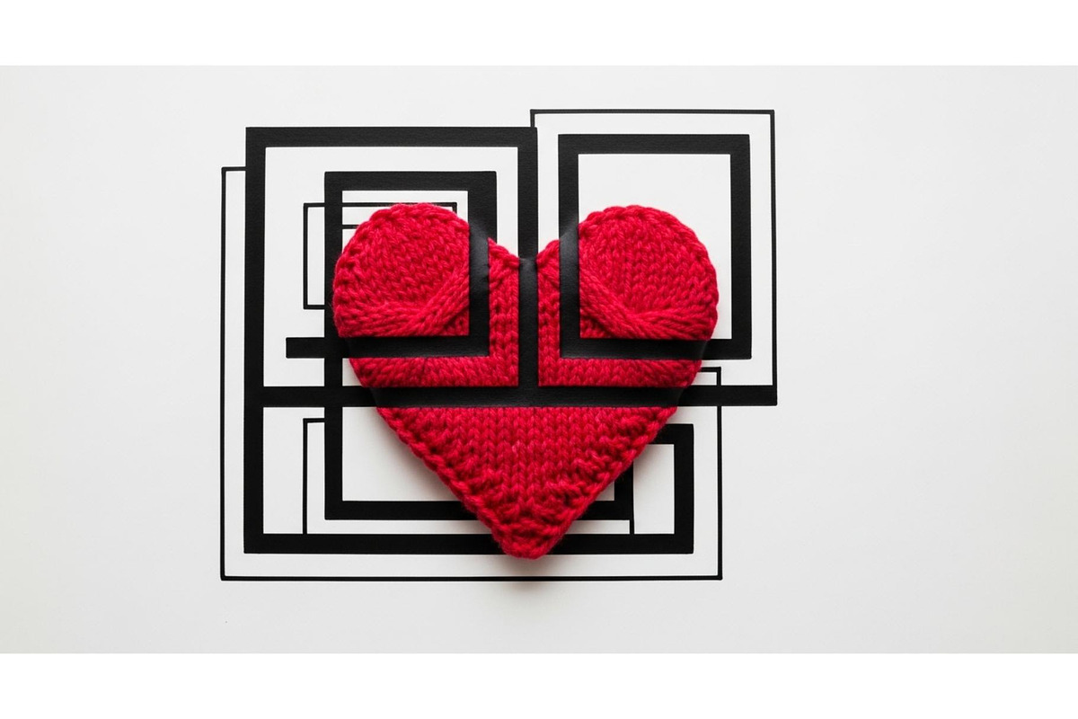 Knitted Heart Love Vector Bundle, an Illustration by Designs_River (Photo 26 of 53)