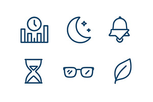 Unique collection of simple line, an Illustration by ZinetroN