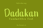 Dadakan, a Handwritten Font by StudioRz (Thumbnail 1 of 5)