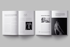 Magazine Template Canva