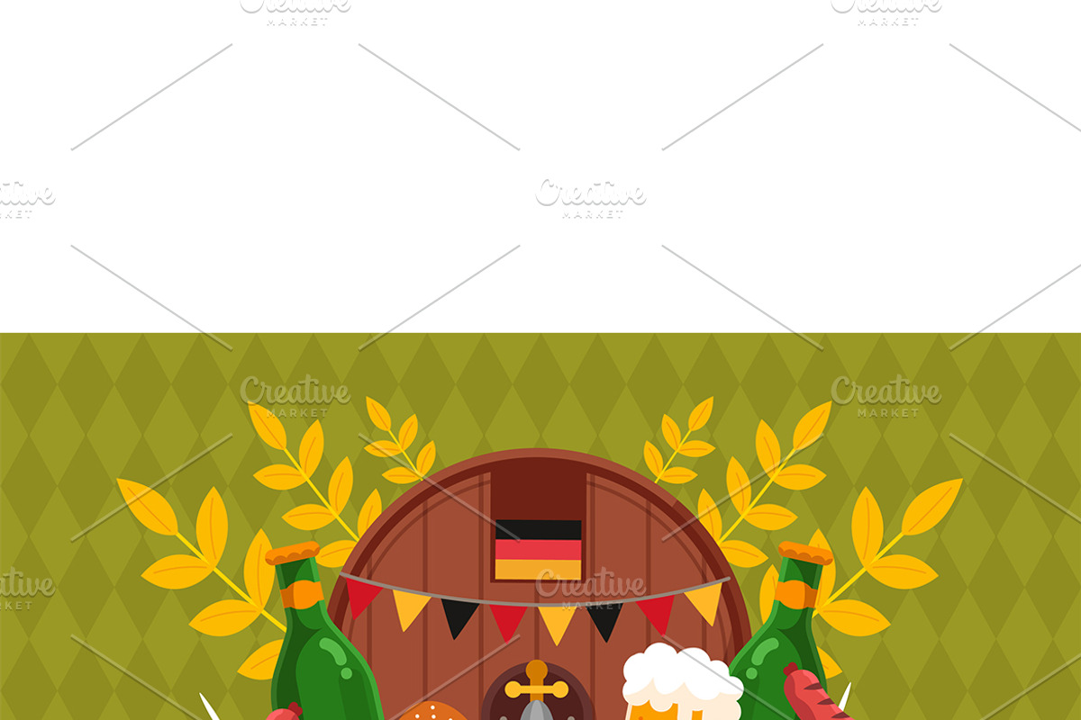 Oktoberfest Beer Festival, a Food Illustration by MISS CHATZ (Photo 3 of 3)