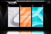 Vertical Digital Screens Mockup, an Advertising Mockup by PixelPiknik (Thumbnail 2 of 4)