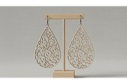 Botanical Earring SVG Set, a Graphic by musafir_fashion (Thumbnail 5 of 11)
