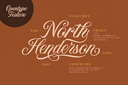 Neography - Attractive Script, a Script Font by Letterhend Studio (Thumbnail 2 of 9)