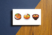 10 Katsu Fried Cutlet Food Set, a Food Illustration by jongcreative (Thumbnail 2 of 4)