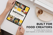 Food Creator Cookbook Template, a Magazine Template by Studio Soluna (Thumbnail 8 of 10)