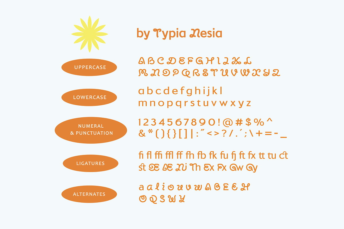 Quality Sunrise, a Sans Serif Font by Typia Nesia (Photo 12 of 12)