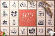 2000 Hand Drawn Elements, an Animal Illustration by Michael Rayback Design (Thumbnail 13 of 29)