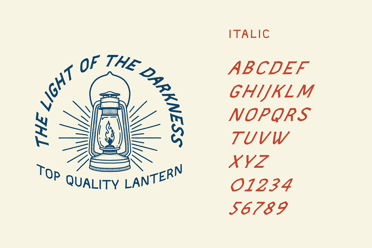 SOLVOR - Extra Badge Template, a Serif Font by Blazing Sun Creative (Photo 3 of 8)