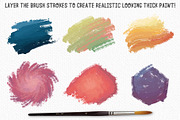 Outstanding Oil Paint Brushes, a Brush Add-On by The Artifex Forge (Thumbnail 4 of 10)