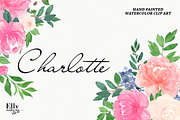 Watercolor flower Clip Art, an Illustration by Elly Studio (Thumbnail 13 of 13)