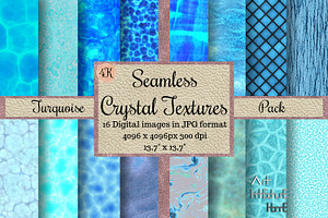 Seamless turquoise TEXTURES Abstract, a Texture Graphic by Arthitecture Home
