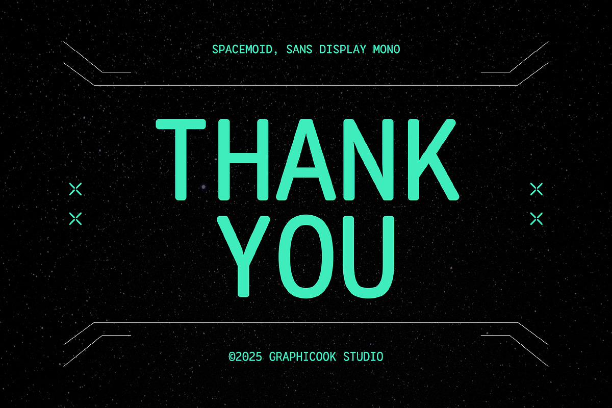 Spacemoid, a Sans Serif Font by graphicook (Photo 10 of 10)