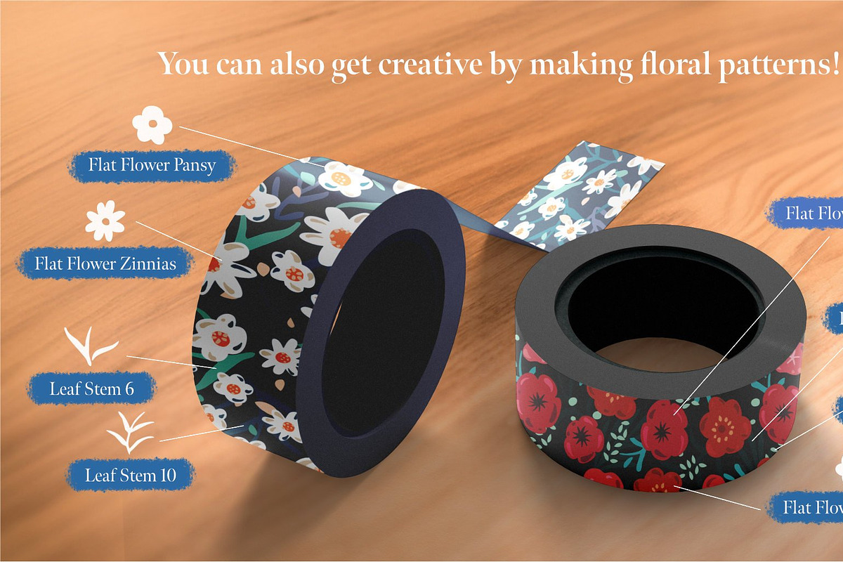 The Mega Floral Composition Kit, a Brush Add-On by Nico-Ng (Photo 21 of 46)