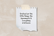 Pine Words Simple Handwritten, a Handwritten Font by Heinzel Std (Thumbnail 8 of 10)