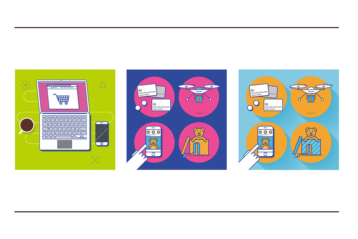 Delivery Icons & Illustrations, an Outline Icon by Kursat Unsal (Photo 8 of 9)