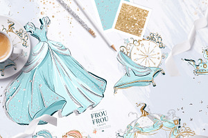 Cinderella Fairy Tale Clipart