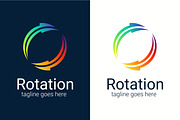 Rotation Logo Business, a Branding & Logo Template by Signatoro (Thumbnail 1 of 3)