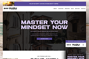 Premium Wix Template for Coaches, a Wix Template by JOA CREATIVE LAB (Thumbnail 1 of 6)