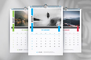 Wall calendar design template, a Stationery Template by Tanmoy Topu (Thumbnail 5 of 5)