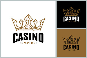 Royal Poker King Logo Design Inspira, a Branding & Logo Template by Atlantis X Nurman Arbai