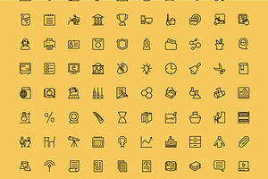 200 Education Icons