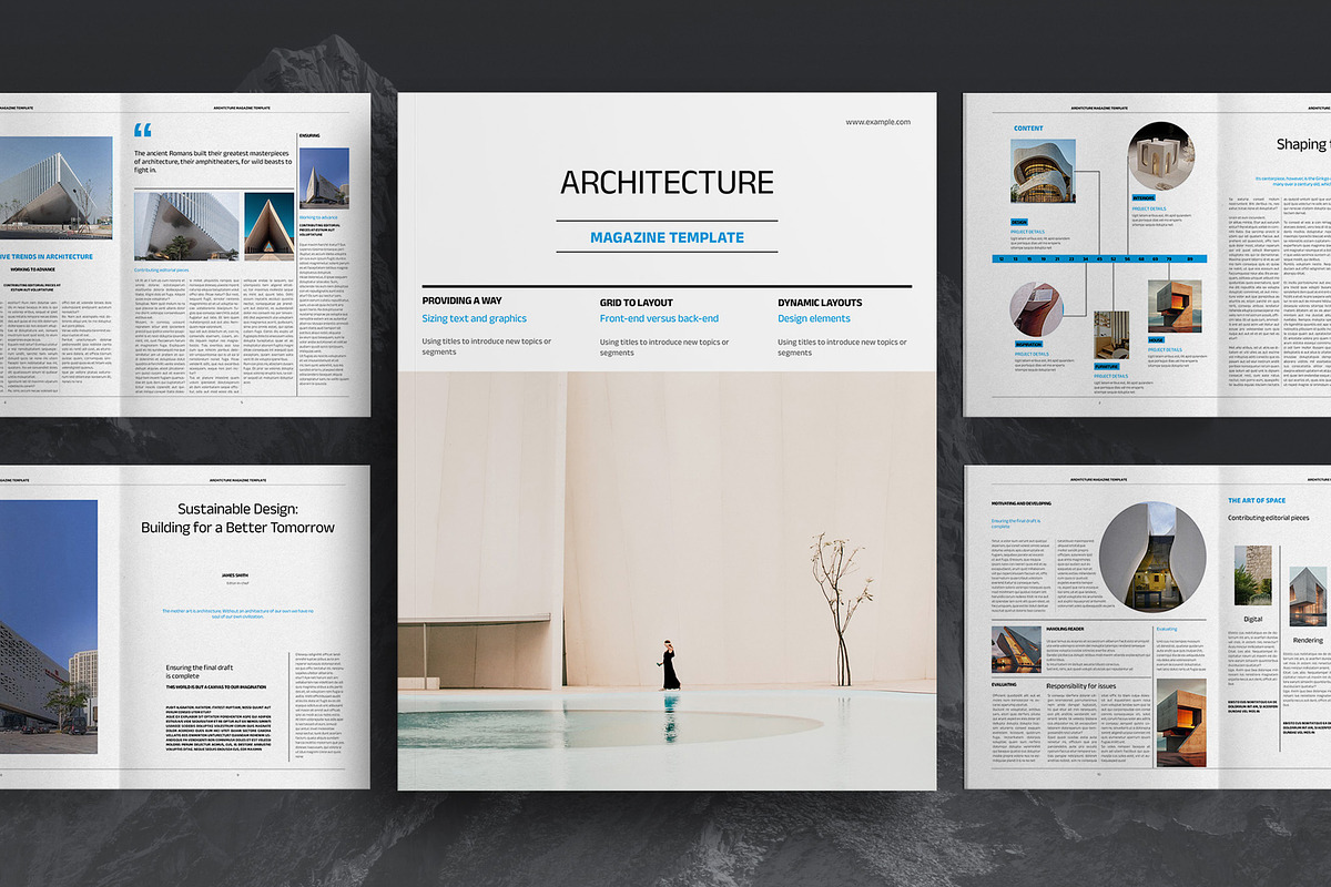 Modern Architecture Magazine, a Magazine Template by Boris Cupac (Photo 1 of 7)