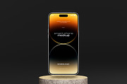 iPhone 14 Pro Max MockUp, a Product Mockup by PSD Market (Thumbnail 1 of 20)