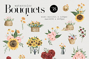 Watercolor Garden vol1, a Seasonal Illustration by LiChu Art (Thumbnail 10 of 12)
