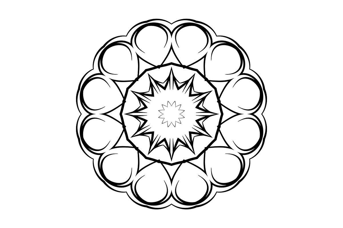 Spiritual Mandala Artwork Bundle, a Decorative Illustration by NJ Himel (Photo 45 of 104)
