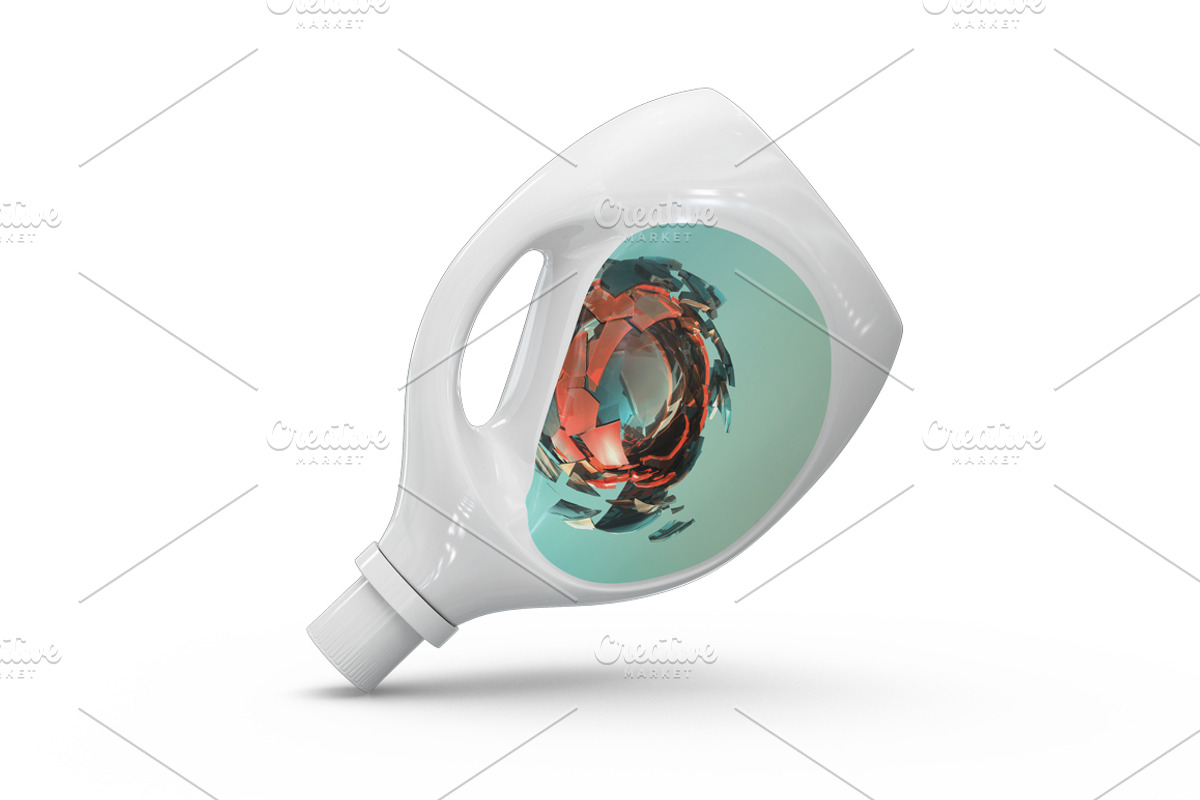 Detergent Bottle Mock-up, an Advertising Mockup by PixelMockup (Photo 9 of 11)