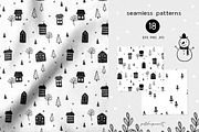 Nordic Christmas animals & gnomes, an Animal Illustration by polikarpovaart (Thumbnail 7 of 12)
